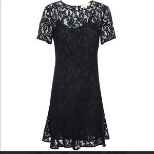 Navy Michael Kors Lace Dress